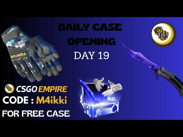 OPENING CSGOEMPIRE DAILY CASE (DAY 19)