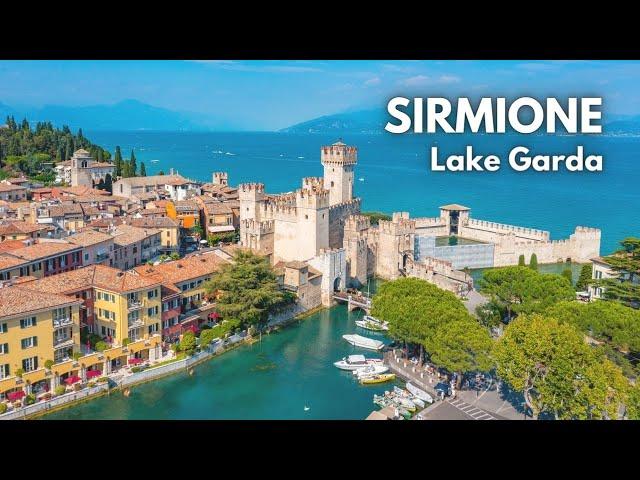 Sirmione in Lake Garda, Italy   I wasn't expecting it to be so beautiful   Walking Tour 4K