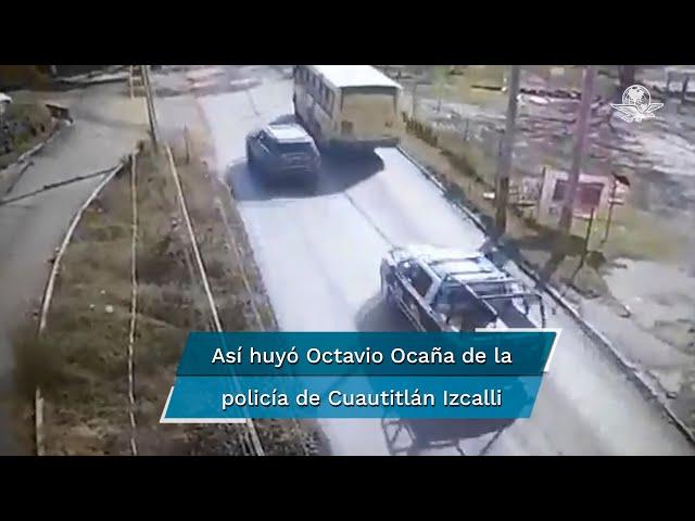 Así fue la persecución del actor Octavio Ocaña en Cuautitlán Izcalli