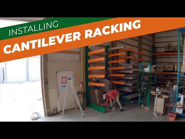 Watch this Cantilever Racking Assembly Come to Life | Time-Lapse by BL Pallet Racking