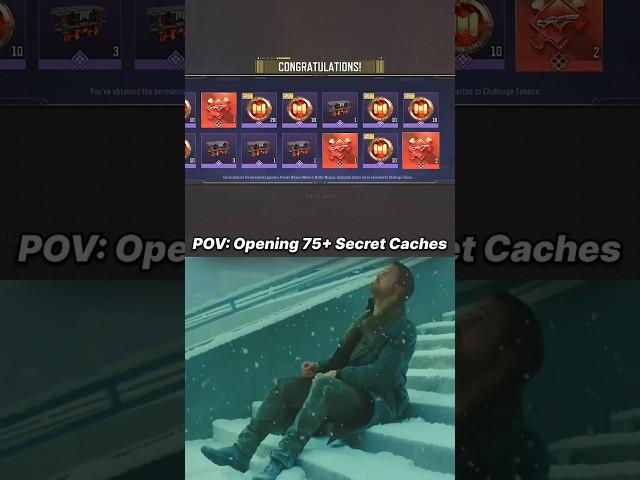 POV: Opening 75+ Secret Caches in CODM