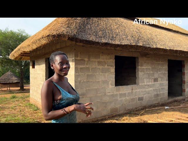 Building A Multimillion Dollar  House In A Village  After working For Years Abroad #shortvideo