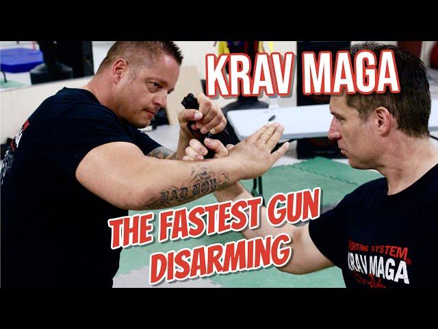 The fastest Gun Disarming at the Krav Maga's Living Legends by Michael Rüppel