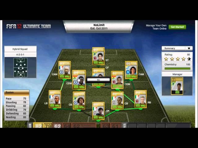 Hybrid Squad - Premier League/Serie A - 70k-85k Budget