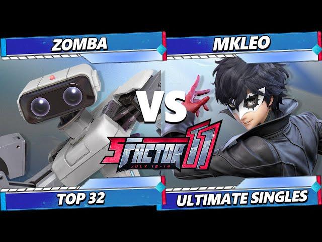 S Factor 11 - MkLeo (Joker) Vs. Zomba (ROB) Smash Ultimate - SSBU