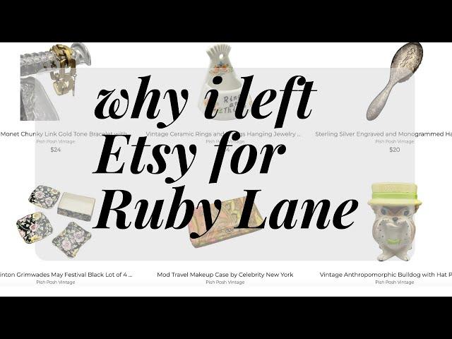 How to Sell Vintage Collectibles on Ruby Lane: A Beginner's Guide.#onlinereselling