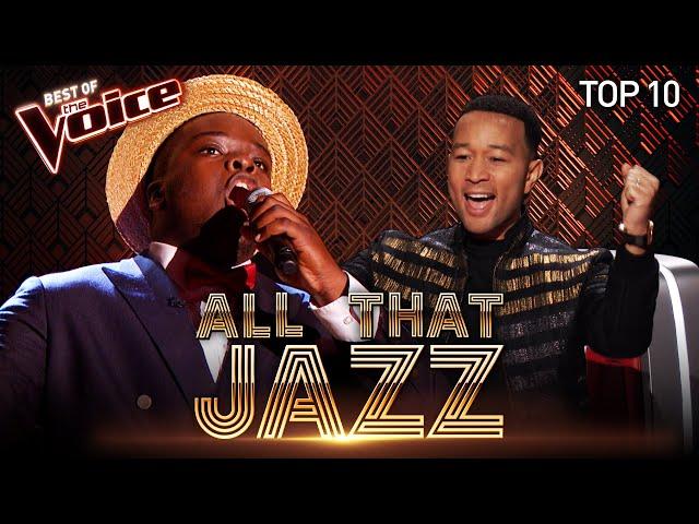 Jazzy Blind Auditions on The Voice | Top 10