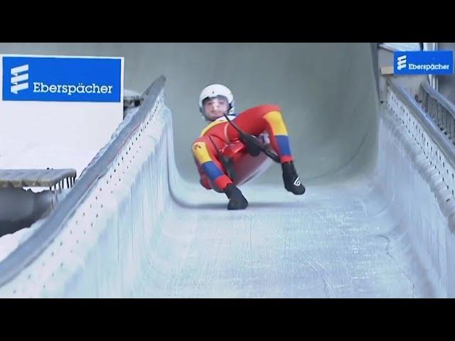 CRASH COMPILATION - 2021 Luge World Championships @ Königssee