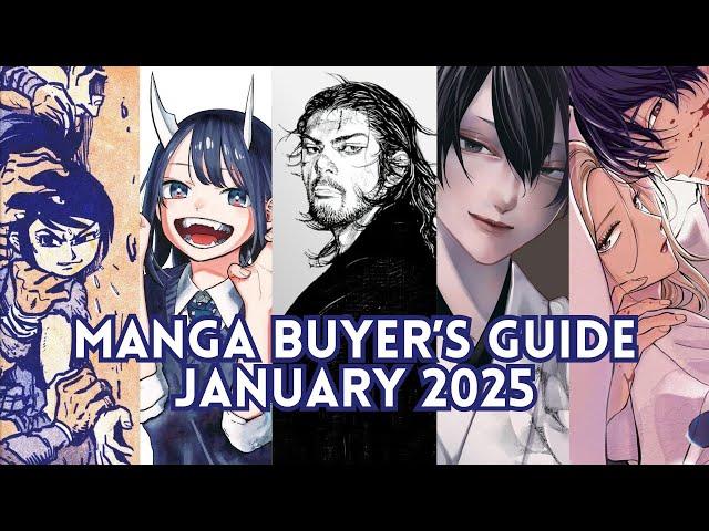 Manga Buyer's Guide - January 2025 + Channel Updates!