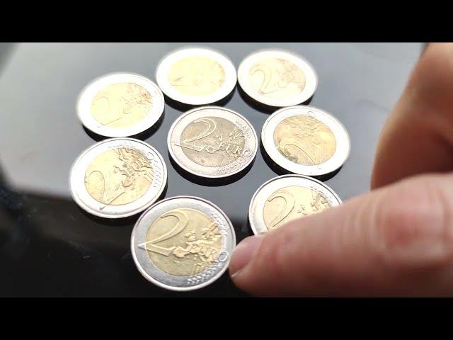 8 pièces de 2 EUROS commémoratives Françaises différentes ! laquelle préférez-vous ?