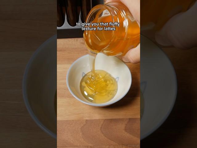 Whipped Raw Honey #coffee #honey #science #asmr