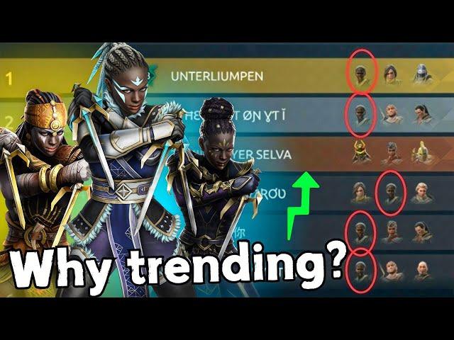 Easiest Hero to Play ? Why is Midnight Everywhere in the Top Leaderboard ? || Shadow Fight 4 Arena