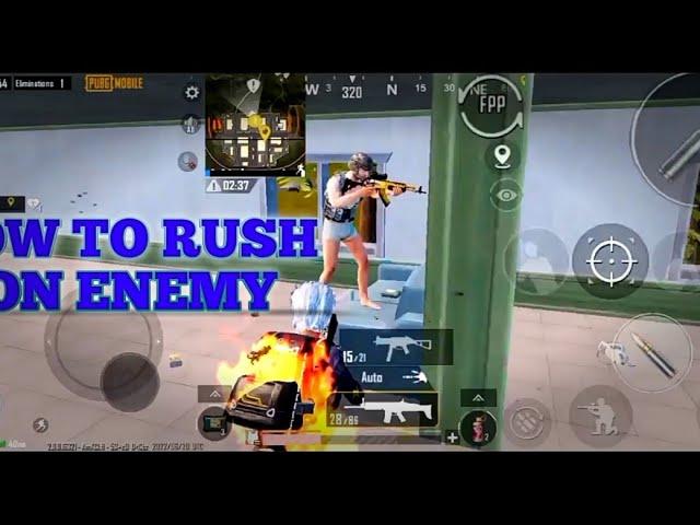 How to Push on Enemy | RBxSHEziiOP | Pubg Mobile