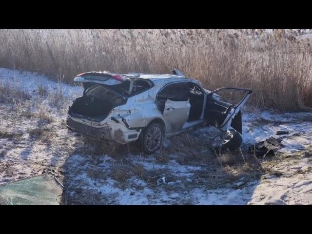 Два человека погибли при опрокидывании авто в Жетісу