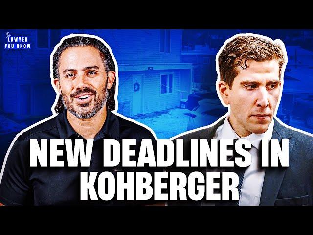 Real Lawyer Reacts! New Deadlines For Kohberger - Fast And Furious Or More Delays?