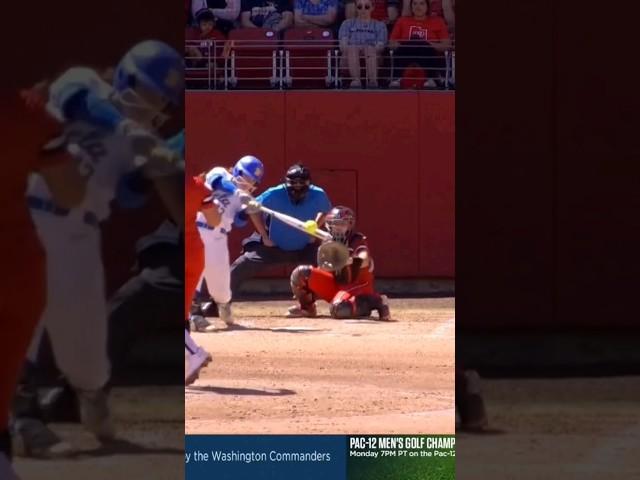 Megan Grant hits another BOMB! UCLA SOFTBALL!