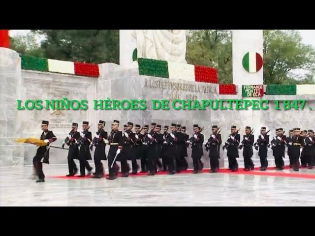  HONOR  a LOS HÉROES  a LOS  NIÑOS  de CHAPULTEPEC de MÉXICO @irmaallison250