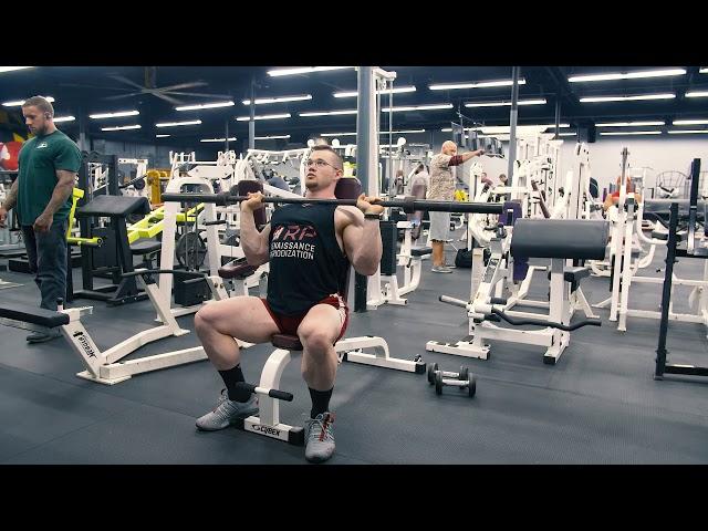 Seated Barbell Shoulder Press