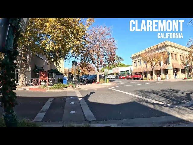 CLAREMONT, CALIFORNIA | Claremont Village Walking Tour [4K]