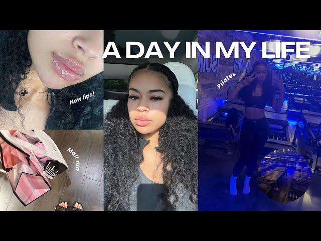 VLOG| Day In My Life! Got Russian Lip Filler, Shopping, Pilates & more