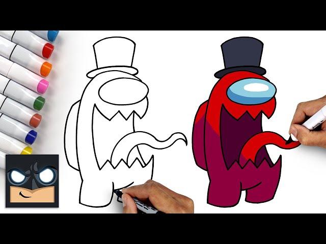 How To Draw Imposter | Among Us Hide N Seek