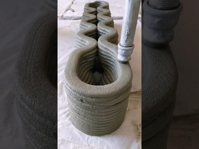 Impressive Concrete 3D Printing