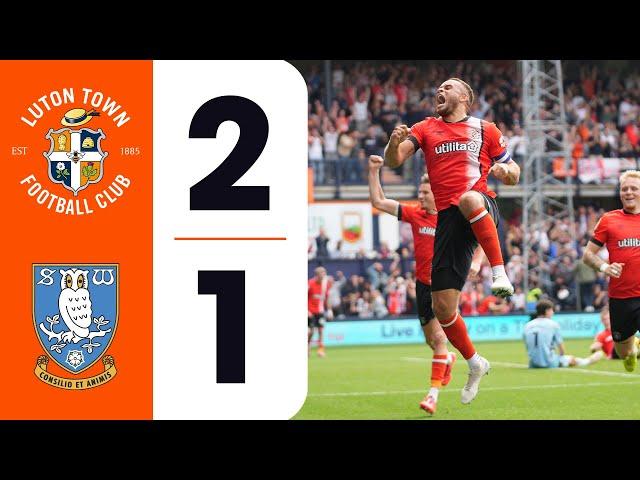 Luton 2-1 Sheffield Wednesday | Highlights