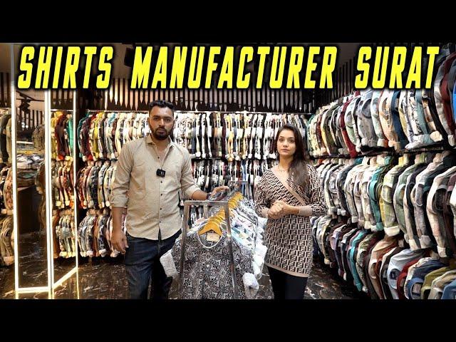 Surat Shirts Factory / Shirts Wholesale market in surat / Clothing Factory surat