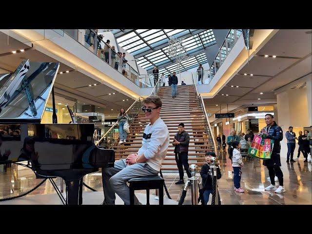 From an Empty Seat to a Captivated Crowd - Public Piano Performance