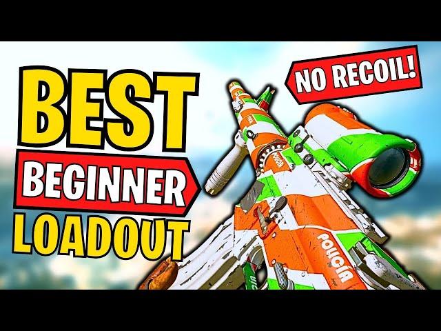 Best Warzone Loadout For Beginners - NEW 2024 - Best Beginners Loadout - No Recoil - Easy To Use