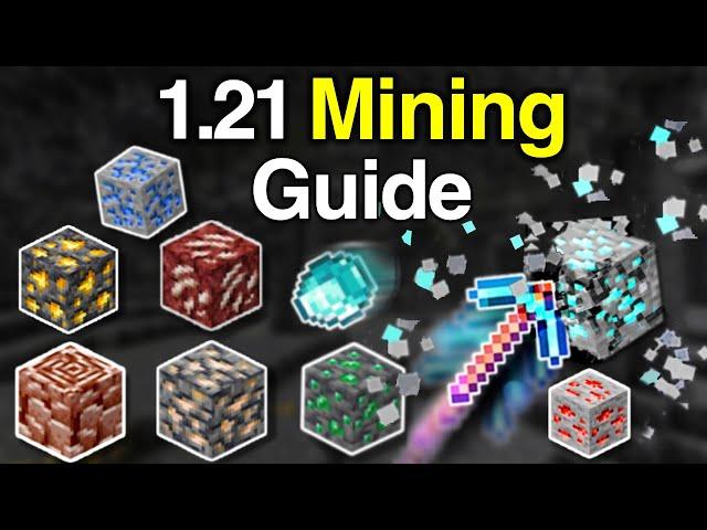 NEW Ultimate Minecraft Mining Guide 1.21 | Best Ways to Find Diamonds & Every Ore in Minecraft