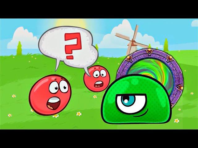 Спецагент КРАСНЫЙ ШАРИК против ЧЕРНОГО ШАРА #7. ФИНАЛ. Мультик ИГРА Green Bubble