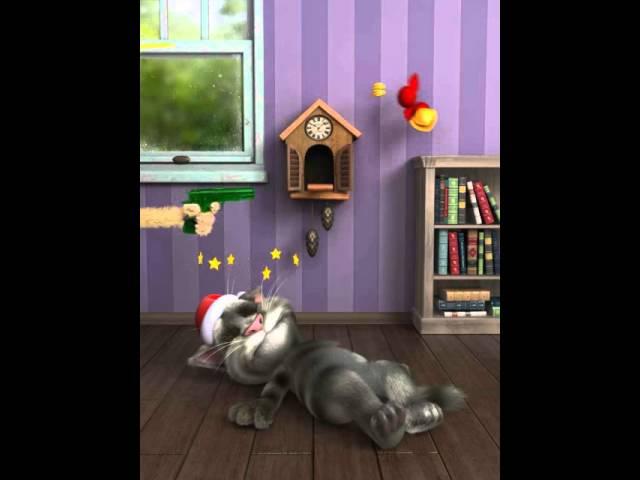 Talking Tom gets knock out