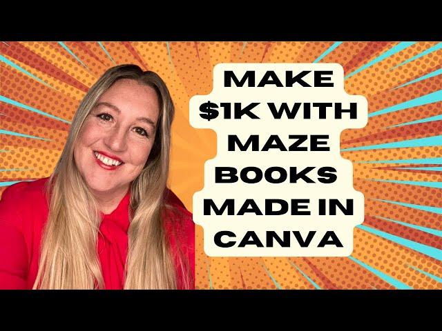 Create A Maze Book That Makes $1k in 1 year on Amazon KDP