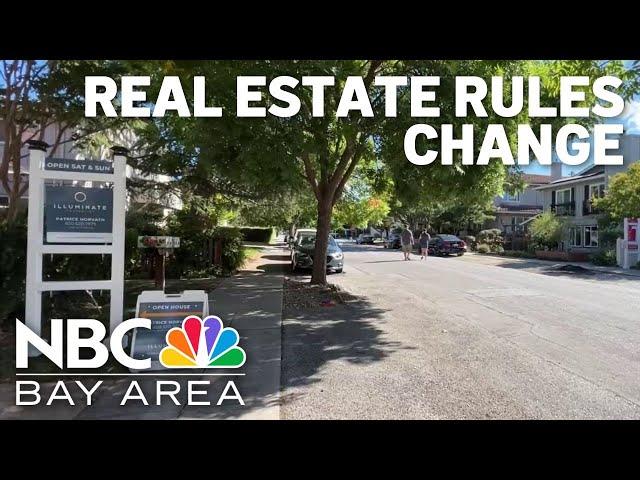 Real estate agent commission rules change goes into effect in California