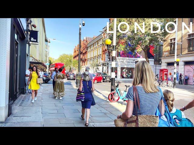 London City Walk | 4K HDR Summer Walking Tour | Walking the Most Beautiful Streets of London