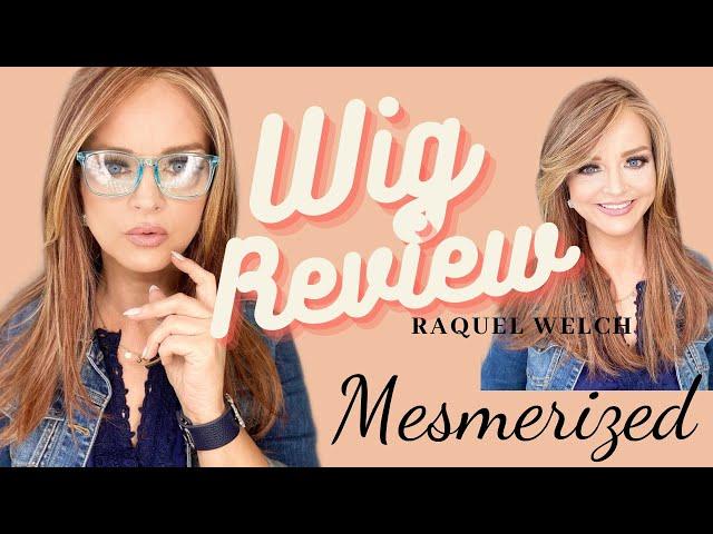 Wig Review of Mesmerized by Raquel Welch in the shade Fiery Copper #raquelwelchwigs