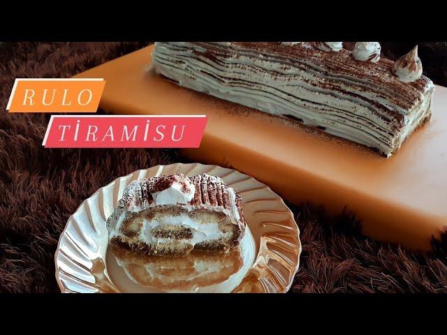 EFSANE diyorum Bu tarif kaçmazTam ölçülü Kedidili Rulo Tiramisu  Tiramisu Roll