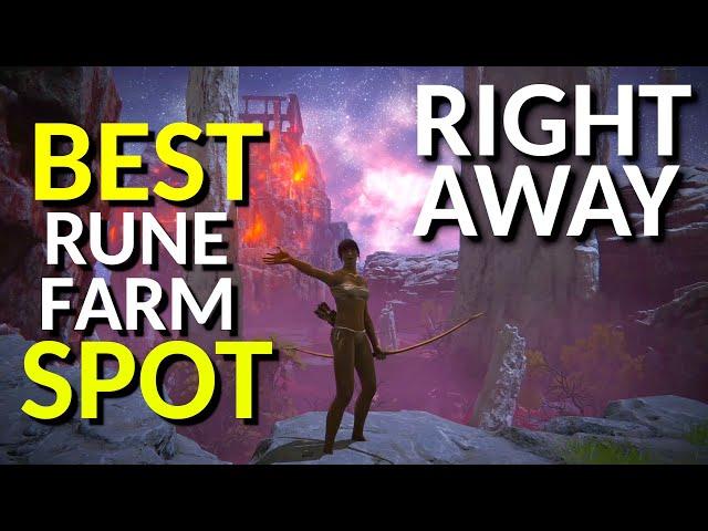 Elden Ring: Get To INSANE EndGame Rune Farming Spot RIGHT AWAY