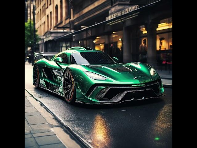 Modded Green Super Cars. #clugerfinder