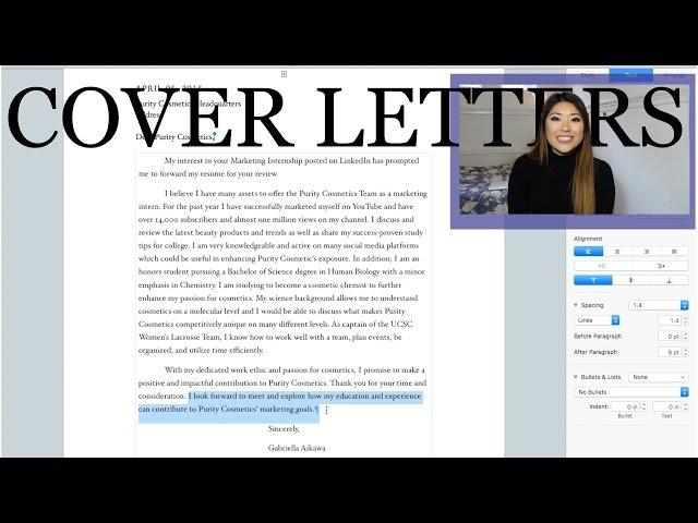 How to Write A Successful Cover Letter | Real Life Example and In Depth Tutorial