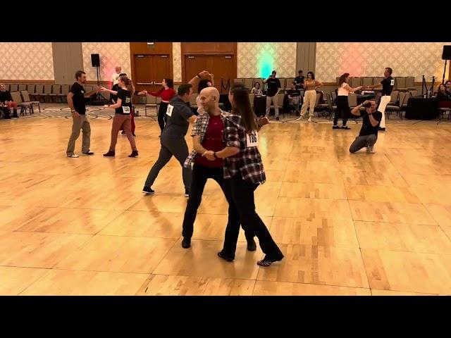 Bridgetown Swing 2023 - Novice Strictly 1st Place - Alison Gibson & Igor Laryukhin - Final Song 1