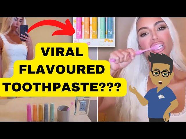 DENTIST REVIEWS VIRAL TIKTOK FLAVOURED TOOTHPASTE?!?