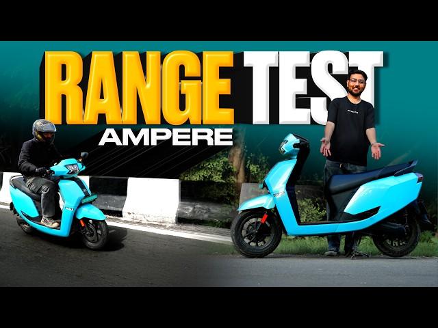 Ampere Nexus Range Test | 100 to 12 % Charge | Better than Ola & Ather?