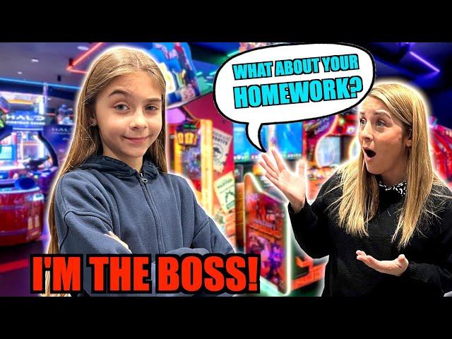 11 year old BOSS controls our day!!