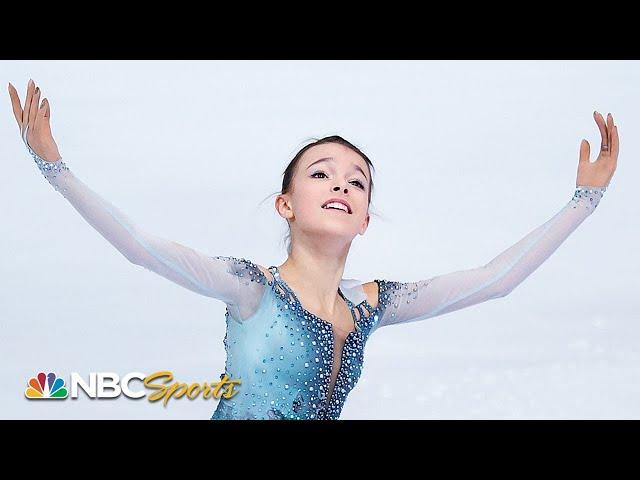 Shcherbakova's historic two quads win Skate America title | NBC Sports