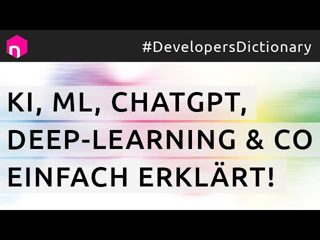 KI, Machine-Learning, ChatGPT, Deep-Learning & Co. einfach erklärt! // deutsch