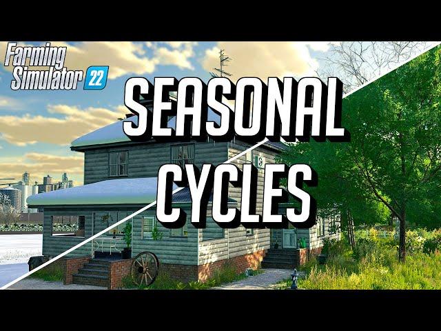 FARMING SIMULATOR 22 SEASONAL CYCLES COMPARISON REACTION