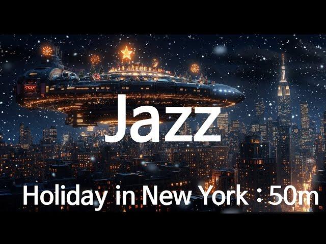 Christmas Jazz Vibes: A Holiday Groove in New York #jazz #christmasjazz #christmasmusic #cafemusic