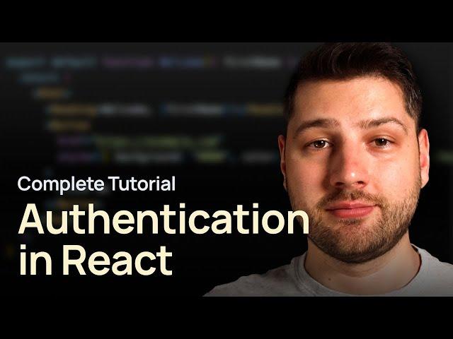 Authentication in React with JWTs, Access & Refresh Tokens (Complete Tutorial)